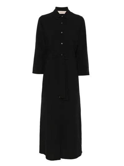 Blanca Vita Midikleid Aus Leinen