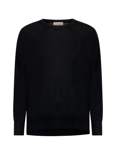 Blanca Vita Long Sleeves  In Black