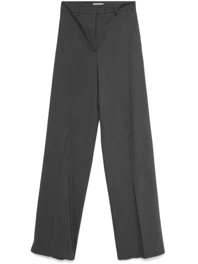 Blanca Vita Palazzo Trousers In Grey