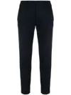 Blanca Vita Tailored-design Cropped Trousers In Blue