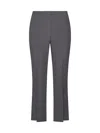 Blanca Vita Pleomele Cropped Trousers In Fumo