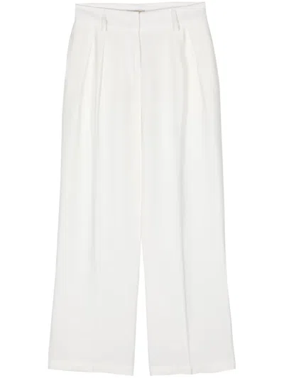 Blanca Vita Pelargy Tailored Trousers In White