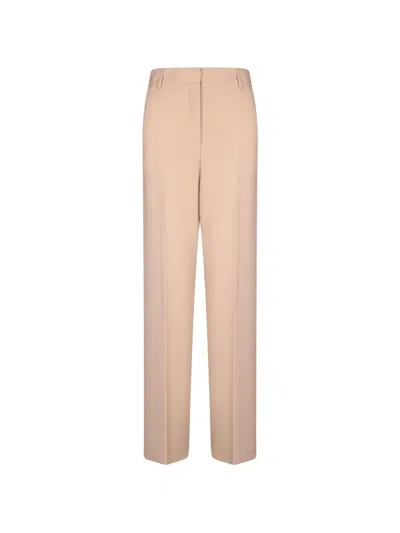 Blanca Vita Pisa Pressed-crease Trousers In Neutral