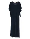 Blanca Vita Pleated Maxi Dress