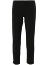 Blanca Vita Pervinca Cropped Trousers In Black