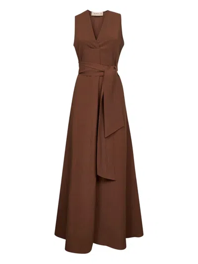 BLANCA VITA POPLIN MIDI DRESS