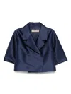 Blanca Vita Satin Blazer