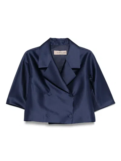 Blanca Vita Satin Blazer