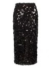 Blanca Vita Sequin-embellished Midi Skirt In Multi