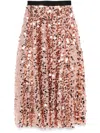 BLANCA VITA SEQUINNED MIDI SKIRT