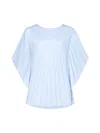Blanca Vita Lightweight Tunic In Sky Blue In Blue