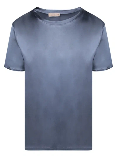 Blanca Vita Short Sleeve T-shirt In Blue