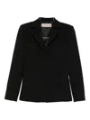 Blanca Vita Single-breasted Blazer In Black
