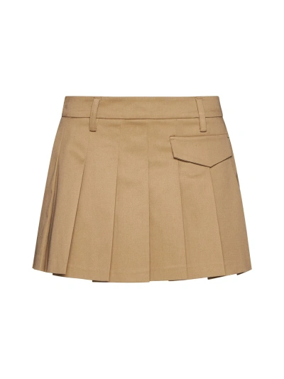 Blanca Vita Skirt In Tan