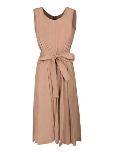 Blanca Vita Sleeveless Dress In Brown