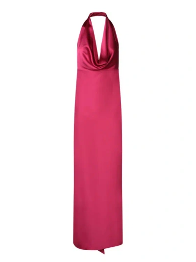 Blanca Vita Sleeveless Dress With Tie-back Closure In Pink