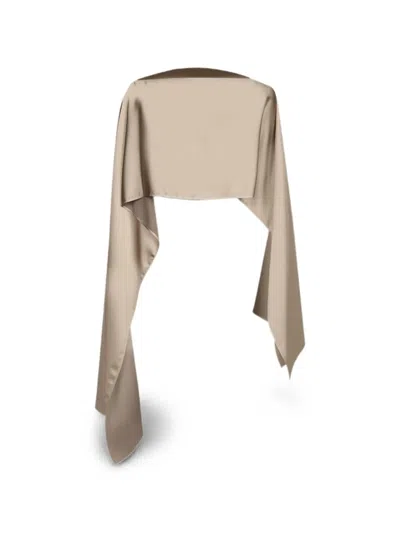 Blanca Vita Sveva Poncho In Neutral