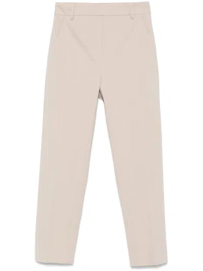 Blanca Vita Klassische Tapered-hose In Nude