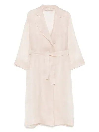 Blanca Vita Transparent Trench Coat