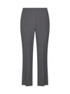 Blanca Vita Pleomele Cropped Trousers In Fumo