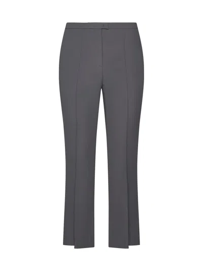 Blanca Vita Pleomele Cropped Trousers In Smoke