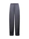 Blanca Vita Trousers With Elastic New B<br/> In Blue