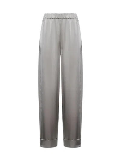 Blanca Vita Trousers With Elastic New B<br/> In Gray