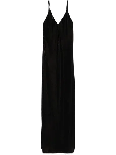 BLANCA VITA VELVET LONG DRESS