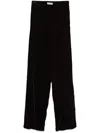 Blanca Vita Velvet Trousers In Rot