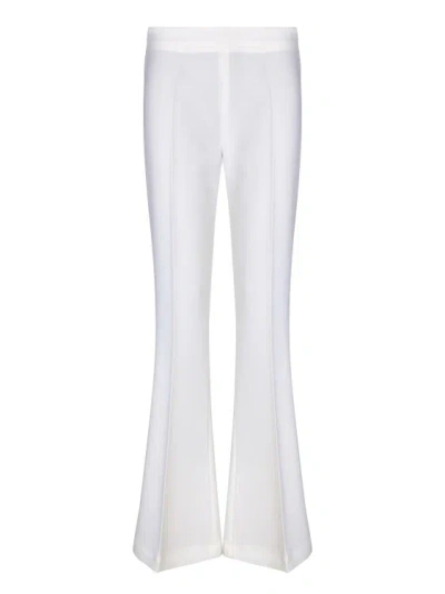 Blanca Vita White Cady Flared Pants