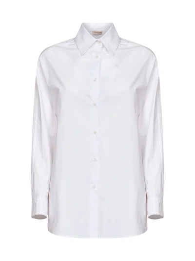 Blanca Vita White Cotton Poplin Calandra Shirt