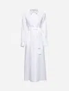 Blanca Vita White Linen Cridio Shirt Dress