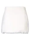 BLANCA VITA BLANCA VITA WHITE SILK SKIRT