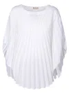 Shop Blanca Vita White Sleeveless Tunic