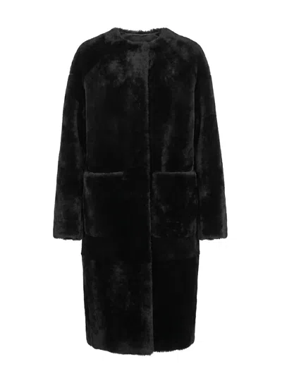 Blancha Abrigo Midi - Negro