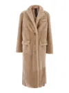 Blancha Cappotto In Brown