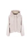 Blancha Reversible Leather Coat
