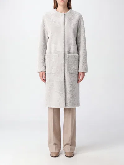 Blancha Fur Coat Woman Color White