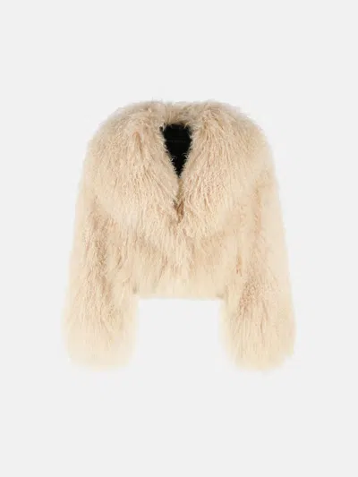 Blancha Cropped Jacket In Neutral