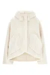 Blancha Faux Fur Coat With Hood And Pockets