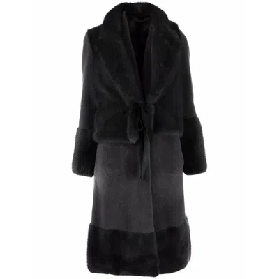 Blancha Jackets Gray In Black