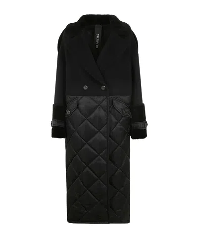 BLANCHA LONG-SLEEVED DOUBLE-BREASTED COAT