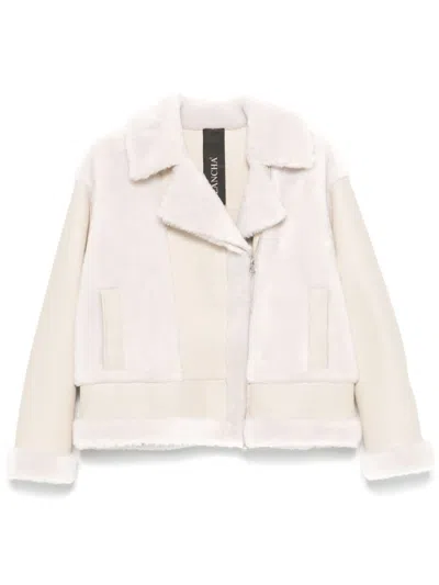 Blancha Panellede Jacket In Latte