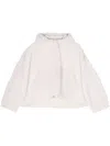 Blancha Long-sleeved Casual Jacket In White