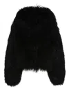 Blancha Shearling Jacket In Black