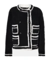 Blancha Shearling Jacket In Black