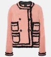 Blancha Shearling Jacket In Black