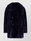 Blancha Shearling Jacket Long Sleeves