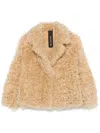 Blancha Shearling Jacket In Neutral