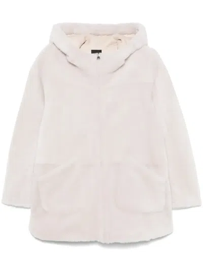 Blancha Shearling Jacket In Neutral